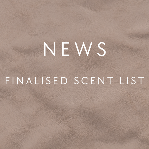 Finalised Scent List