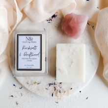 Load image into Gallery viewer, ROCKSALT &amp; DRIFTWOOD | Pink Rose Quartz Crystal Infused Wax Melts
