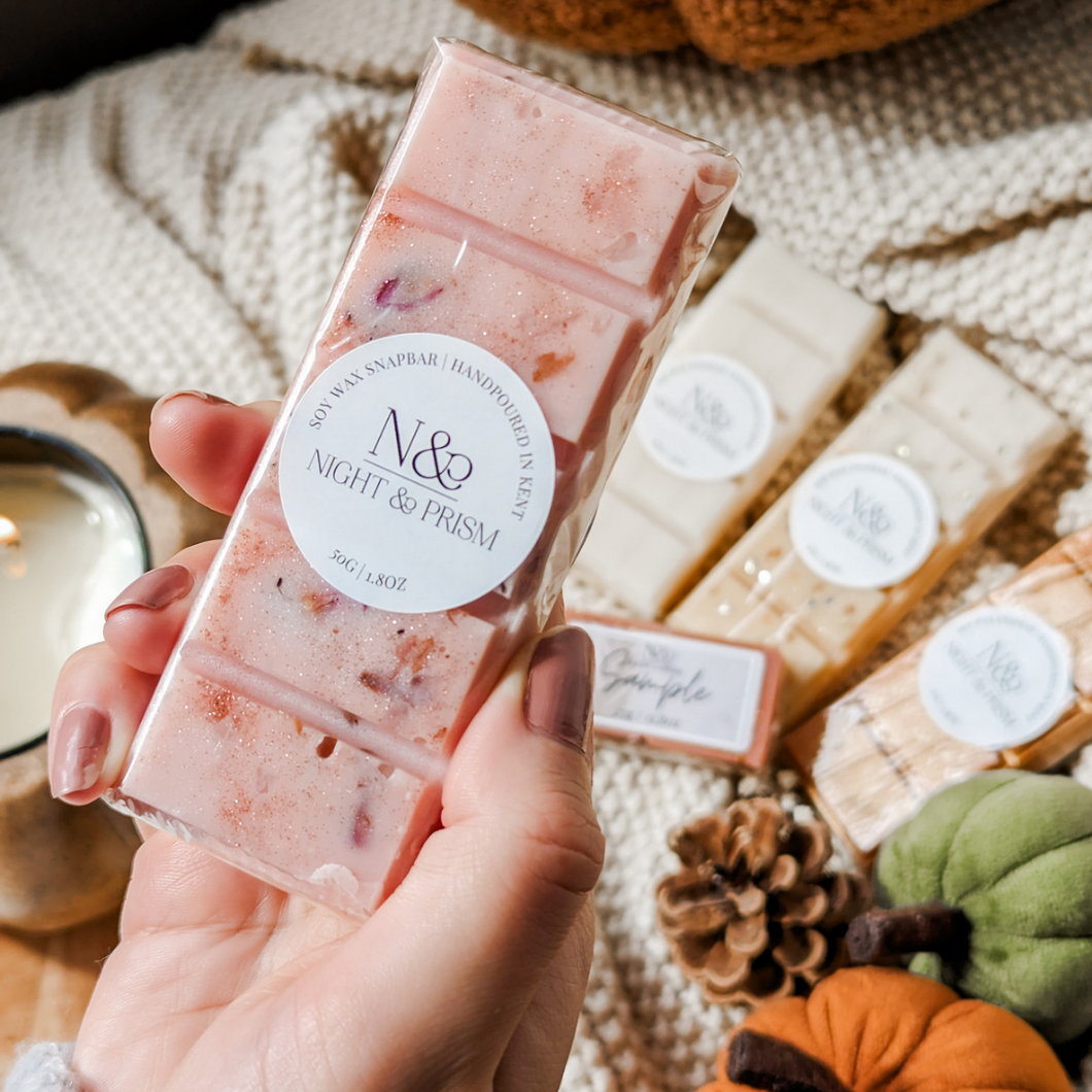 MARSHMALLOW & SCOTTISH RASPBERRY | Preserved Wildflower Infused Wax Melts