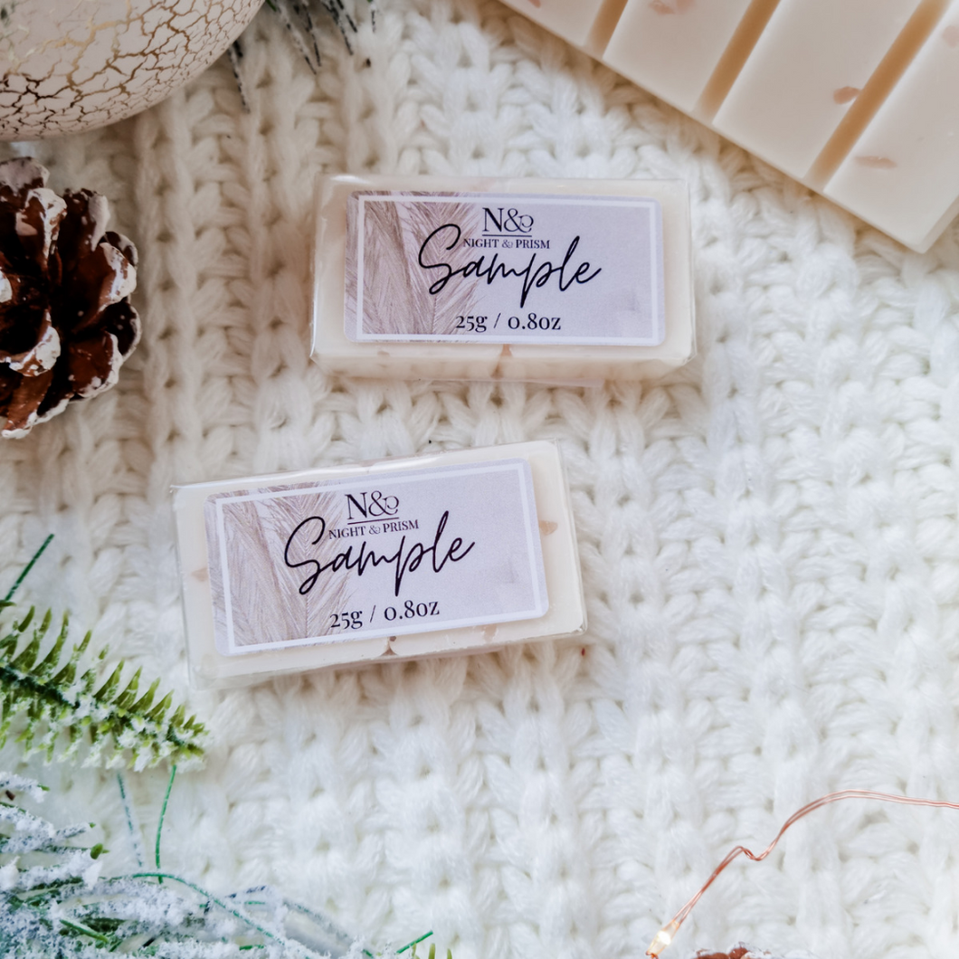 CINNAMON & RHUBARB | Kunzite Crystal Infused Wax Melts