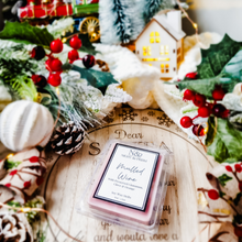 Load image into Gallery viewer, MULLED WINE | Preserved Cinnamon, Clove &amp; Orange Infused Wax Melts
