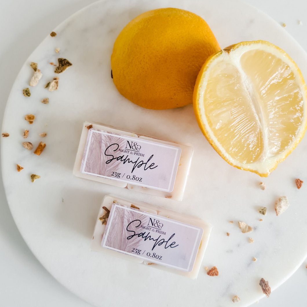 ALMAFI LEMONS | Preserved Lemon Zest Infused Wax Melts