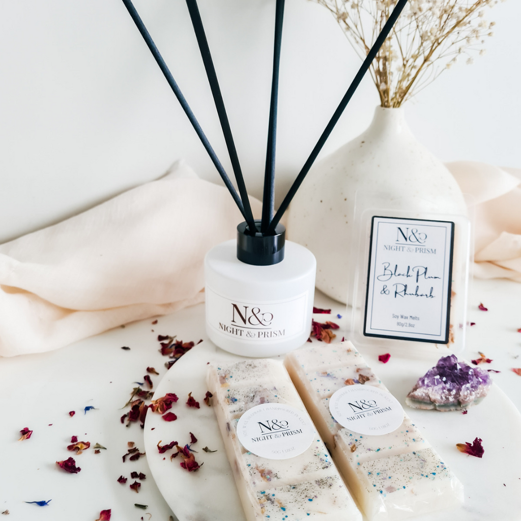 BLACK PLUM & RHUBARB | Reed Diffuser