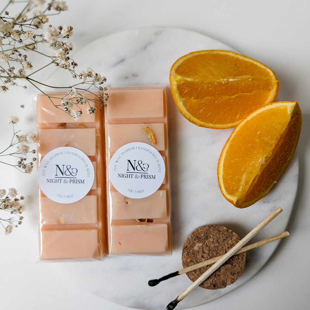 AMBER & SWEET ORANGE | Preserved Orange Infused Wax Melts