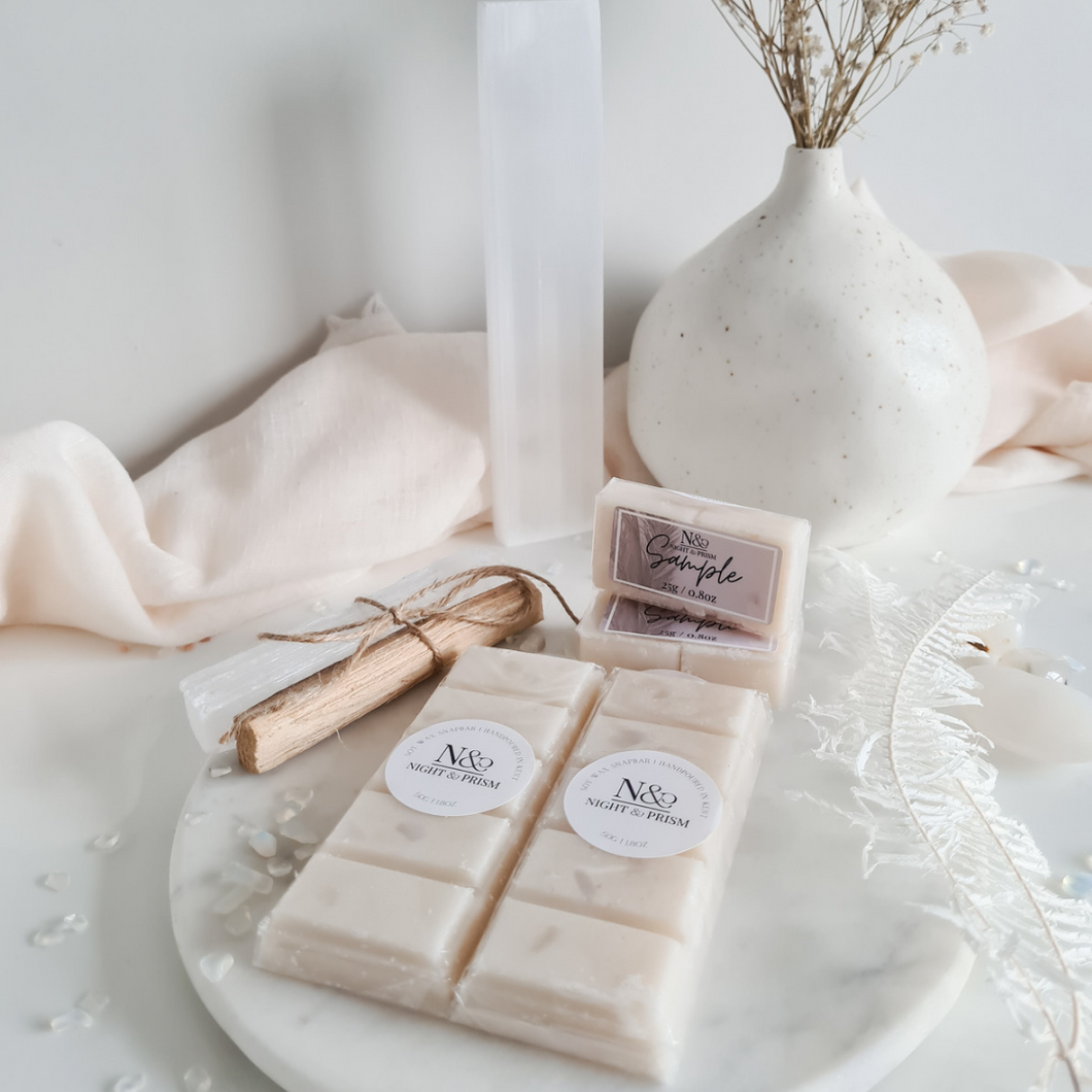 WHITE OPAL | Opal Crystal Infused Wax Melts